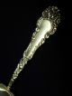 Antique Silver Large Serving Spoon Chevalier Rogers 1895 Scalloped Bowl International/1847 Rogers photo 1