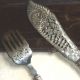 Victorian Antique Serving Fork And Knife In Mappin And Webb Box. Other photo 3