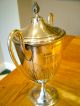 Large Soild Silver Cup & Cover Trophy Hm1912 Coldstream Guards 484g Not Scrap Nr Cups & Goblets photo 2
