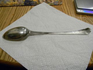 Sterling Silver Stuffing Spoon 1789 George Gray? 10.  75 Inches 100+ Grams Silver photo