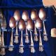 Set Of 26/royal Plate Co.  Silverplate Flatware/rosalie Beauty Rose/org.  Case Other photo 3