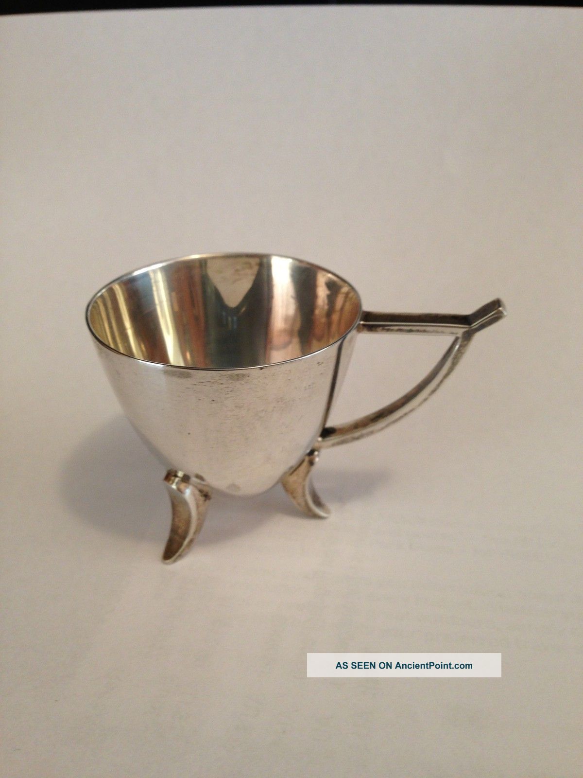 Sterling Silver Egg Cup - Sheffield 1925/6 Sterling Silver (.925) photo