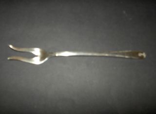 Wm Rogers Mfg.  Co Rogers Olive,  Pickel,  Cocktail,  Butter Pick Fork B photo