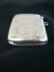 Edwardian Antique Solid Sterling Silver 925 Vesta Case By J.  G,  B’ham 1902 Cigarette & Vesta Cases photo 2