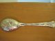 Vintage Silver Plated Serving Spoon - Raised Pineapple & Fruit Design Other photo 3