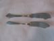 2 Antique Butter Knives,  1835 R.  Wallace & Community Plate,  Vintage Silver Knife Unknown photo 1