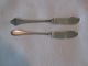 2 Antique Butter Knives,  1835 R.  Wallace & Community Plate,  Vintage Silver Knife Unknown photo 2