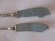 2 Antique Butter Knives,  1835 R.  Wallace & Community Plate,  Vintage Silver Knife Unknown photo 4