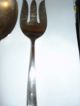 Deep Silver Serving Fork Spoon Extra Plate + Sterling Bottm International International/1847 Rogers photo 1