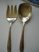 Deep Silver Serving Fork Spoon Extra Plate + Sterling Bottm International International/1847 Rogers photo 4