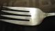 Wm Rogers Mfg.  Co.  Extra Plate Rogers Cold Meat Grand Elegance Fork Oneida/Wm. A. Rogers photo 7