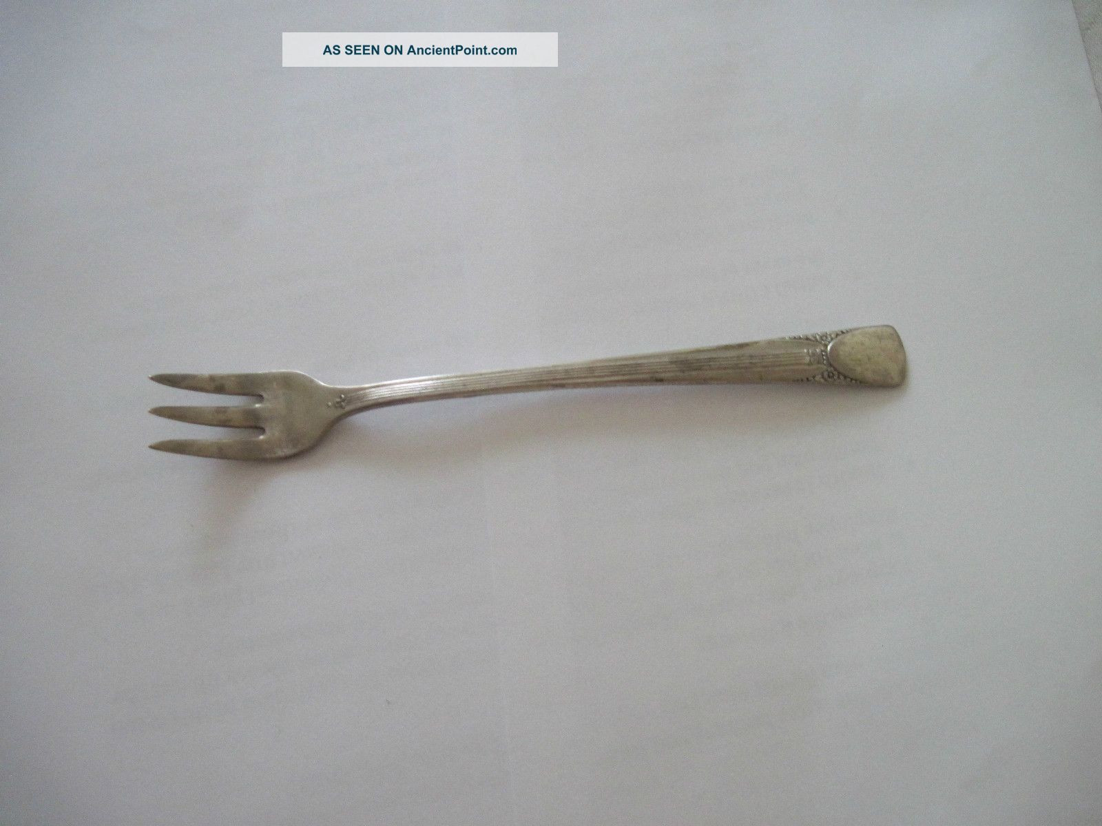 Embassy International Silverplate Seafood/ Cocktail Fork International/1847 Rogers photo