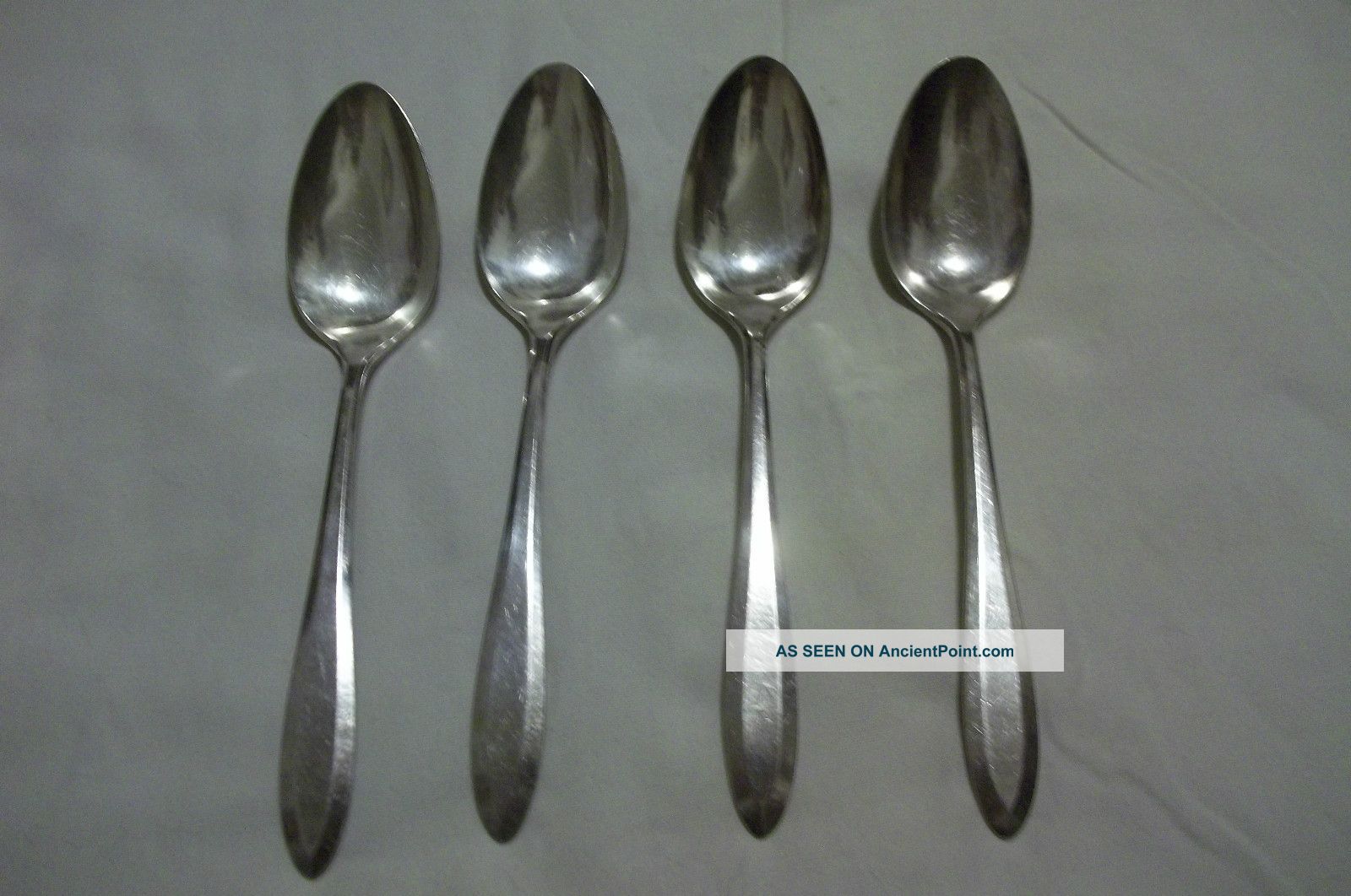Community Plate Large Serving Spoons Patrician Pattern Oneida/Wm. A. Rogers photo