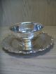 Oneida Silver Co Sauce Gravy Boat With Plate Attach Royal Provincial Design Sauce Boats photo 1