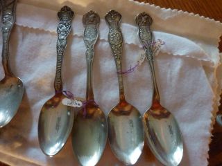 Vintage Silverplate Souvenir Spoon; State Collection By Wallace; Pennsylvania photo