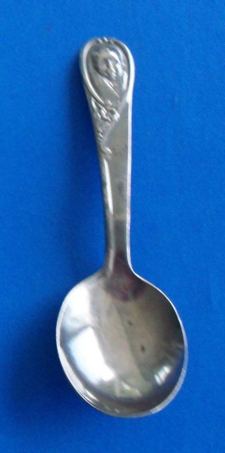 Gerber Baby Spoon By Winthrop Silverplate 1950 ' S Infant Kitchen Ware photo