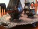 Large 5pc Vintage Wallace Grand Baroque Silver Tea Pot Tray Service Set Tea/Coffee Pots & Sets photo 3