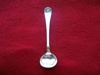 Salt Spoon Silverplate 3 1/2 Inch Condiment Spoon photo