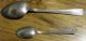 Two Matching Vintage Wr Silverplated Spoons,  Teaspoon & Serving Spoon Other photo 1