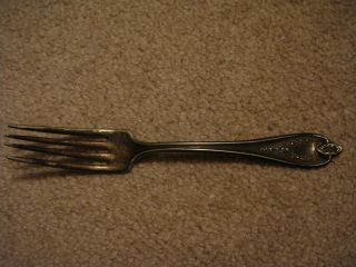 Vintage Antique 1847 Rogers Bros Silver Plated Triple Fork photo