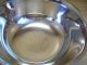 Silver Plate Serving Gravy Or Dipping Bowl With Lid Reed & Barton Silver Co 103 Sauce Boats photo 4