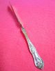 Antique Master Butter Knife Victorian Silverware Fabulous Floral Motif Other photo 1