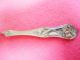 Antique Master Butter Knife Victorian Silverware Fabulous Floral Motif Other photo 5