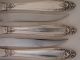 8 Ss Steak Knives In Prelude 1939 (int ' L Silver) - Nm International photo 3