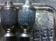 19th Cent.  Persian Sterling Silver Tray/egg Cups/salt And Pepper Shakers/spoons Other photo 3
