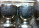 19th Cent.  Persian Sterling Silver Tray/egg Cups/salt And Pepper Shakers/spoons Other photo 4