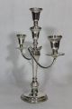 Pair Antique Sterling Silver Candelabras,  3 Different Configurations Nr Candlesticks & Candelabra photo 4