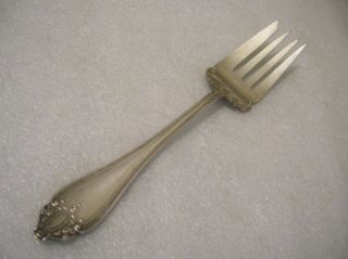 R & B Marquise Pattern Cold Meat Serving Fork 1900 photo