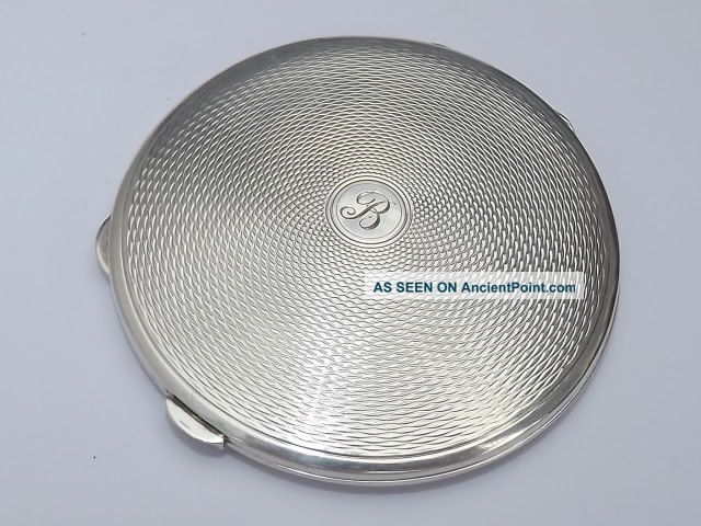 Vintage Solid Silver Ladies Compact - Chester 1941 Other photo