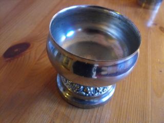 Pretty Silver Plated Sugar Bowl Pot Shaker Spoon 99p photo