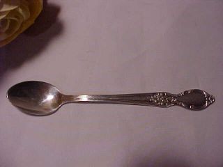 Victorian Rose Silverplate Rogers Baby Child Spoon No Monogram photo