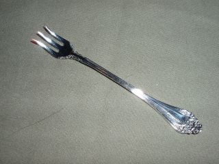 Oregon 1 Seafood/cocktail Fork By Royal Plate 1900 photo