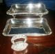 Antique Crown Silverplate Co Chafing Dish Convertible Lid To Serving Tray Unique Platters & Trays photo 4