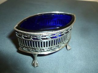 A Pretty Georgian Style Solid Silver Dish - Assay Dated 1916 photo