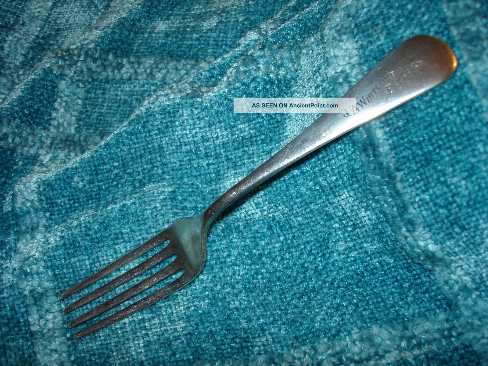 J.  A.  Whitcomb Silver Sample Fork Reed & Barton Extremely Rare Offering Reed & Barton photo