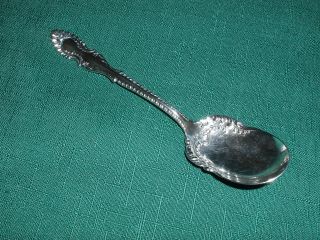 Vintage Elberon Oneida Silver Plate Sugar Shell Spoon Wm.  A.  Rogers photo