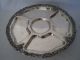Vintage English Silver Mfg Corp Silverplated Lazy Susan W/ Glass Insert Dishes Platters & Trays photo 8