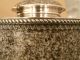 Sheffield Ep Silver Granite Ice Bucket Ornate Eagle Claw Footed Rope Leaf Border Other photo 6