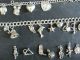 (2) Sterling Silver Charm Bracelets With 23 Interchangeable Charms Other photo 10