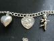 (2) Sterling Silver Charm Bracelets With 23 Interchangeable Charms Other photo 2