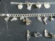 (2) Sterling Silver Charm Bracelets With 23 Interchangeable Charms Other photo 8
