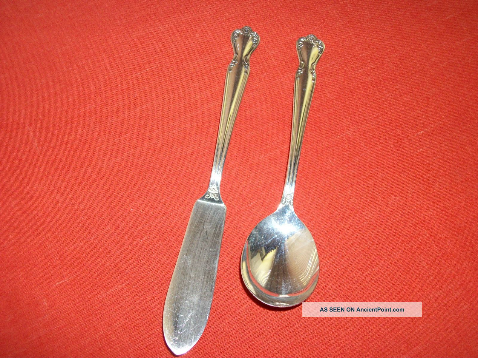 Sugar Spoon,  Butter Knife,  Rogers,  Daybreak, International/1847 Rogers photo