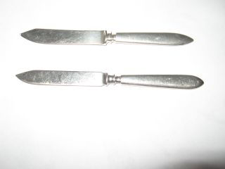 Silverplate Fruit Knives photo