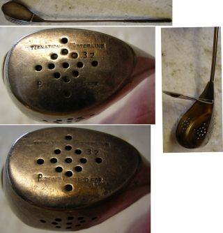 Sterling Silver Tea Infuser In Shape Of A Golf Club photo