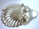 Excellent Antique Silver Shell Butter Dish 1907,  James Deakin Dishes & Coasters photo 2