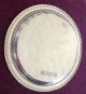 Round Ornate Silver Plate Tray / Platter Platters & Trays photo 1